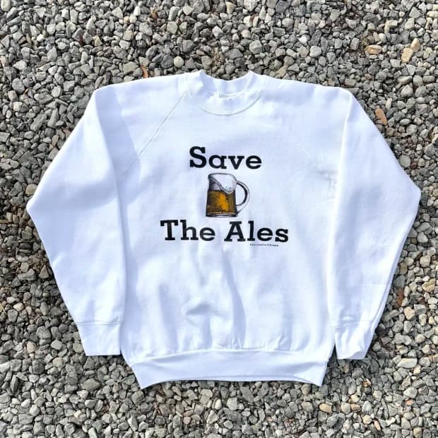 80's Save The Ales 빈티지 스웻셔츠 100~103