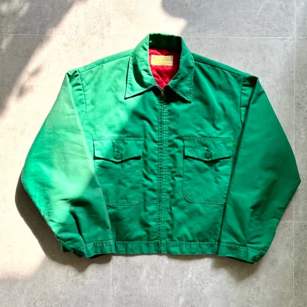 60's UNIVERSAL OVERALL CO. 7UP 워크 자켓 XL