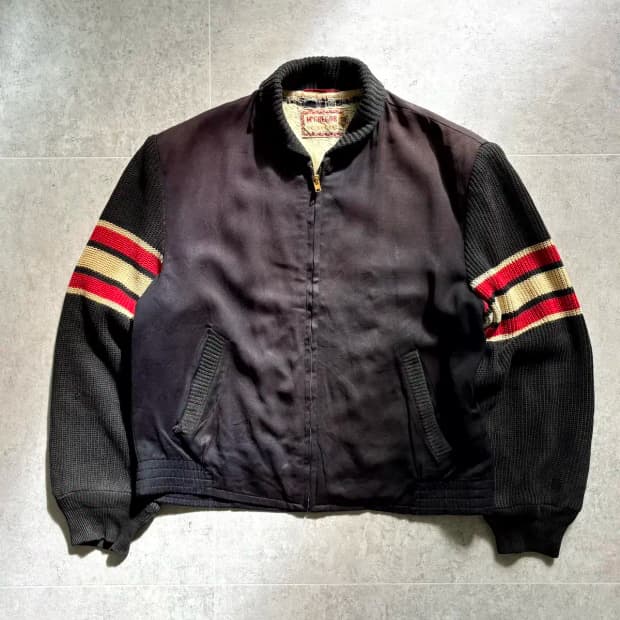 60's McGregoer 'GOLDEN KNIT' 자켓 M