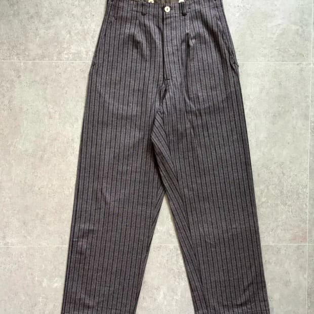 Rare 30~40's 프렌치 스트라이프 워크 팬츠 29"