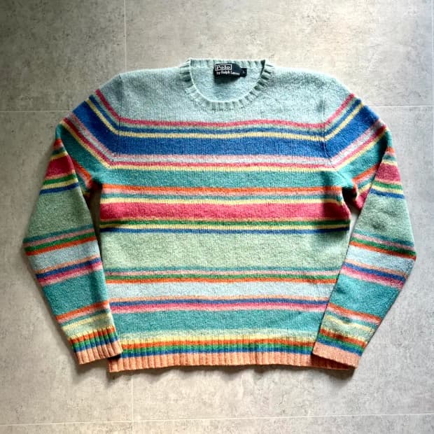 90's 폴로 랄프로렌 앙고라 스웨터 L(95)