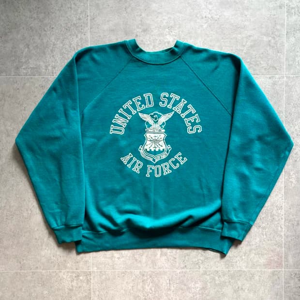 80's ARTEX U.S. Air Force 스웻셔츠 L