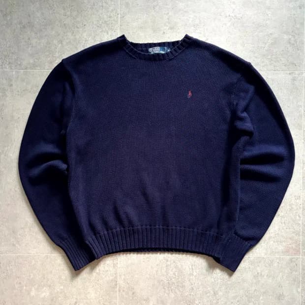 90's 폴로 랄프로렌 코트 니트 스웨터 XL(105~108)