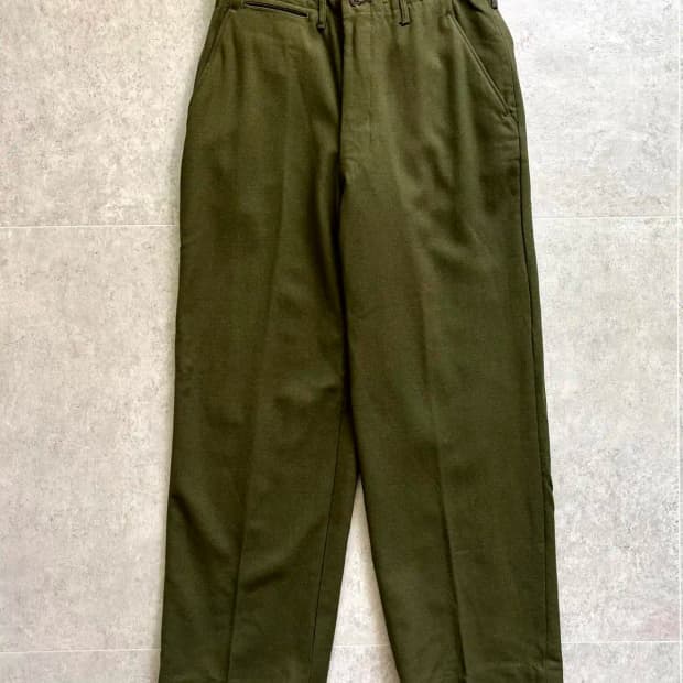 50's 미군 M-51 울 필드 트라우저 S-R(28~30)