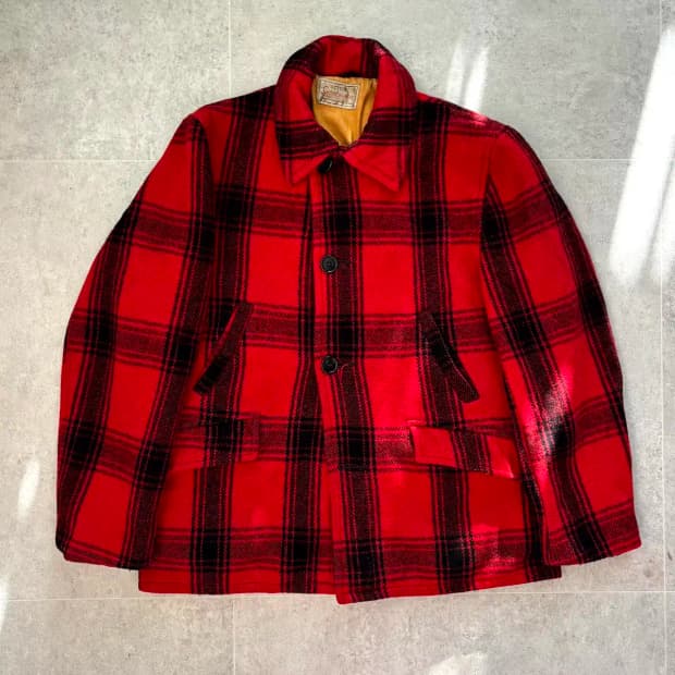 50's Sears Active Sportswear 울 헌팅 자켓 100