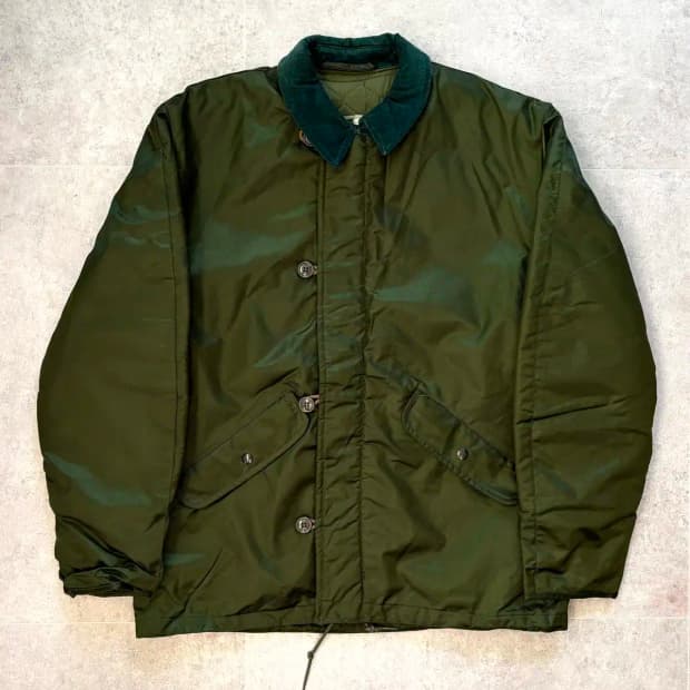 80's 미 해군 Extreme Cold Weather 덱 자켓 M
