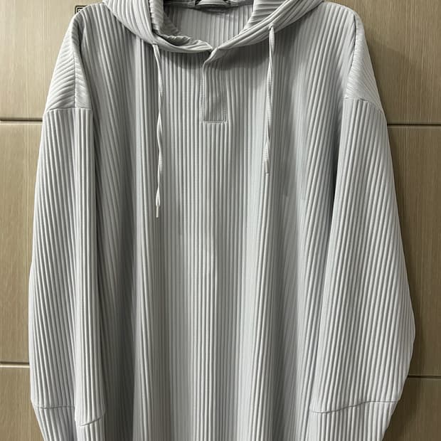 자라 플리츠 후드