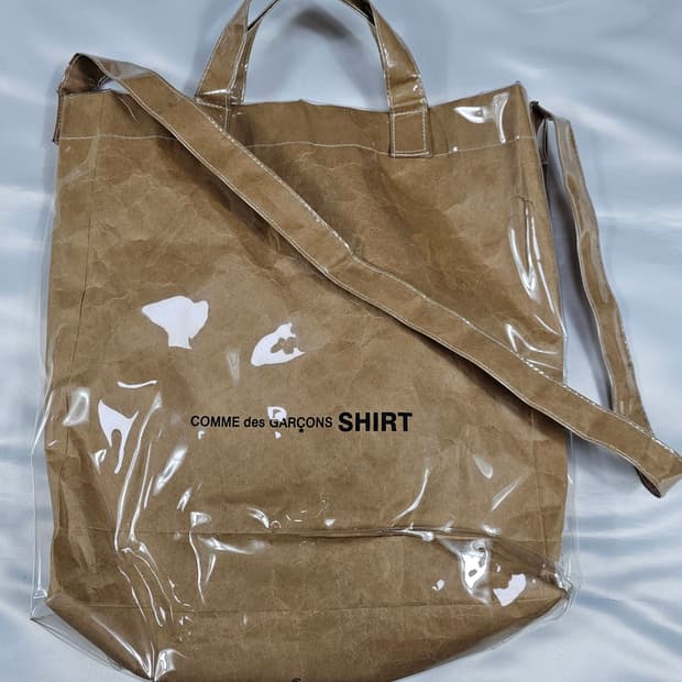 꼼데가르송pvc백