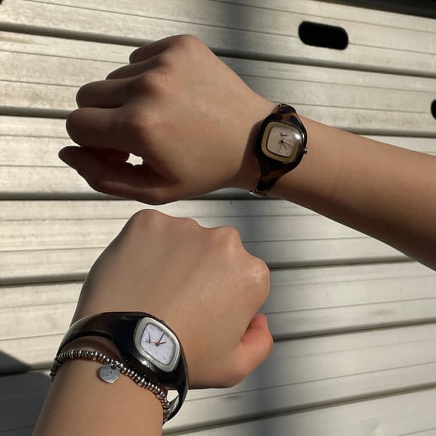 00s Nike Presto Leopard Cuff Watch