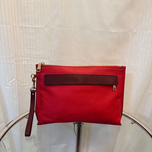 정품 코치 스트랩 클러치백    