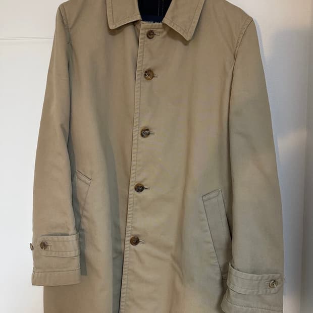 꼼데가르송옴므 헤비 코튼 코트 