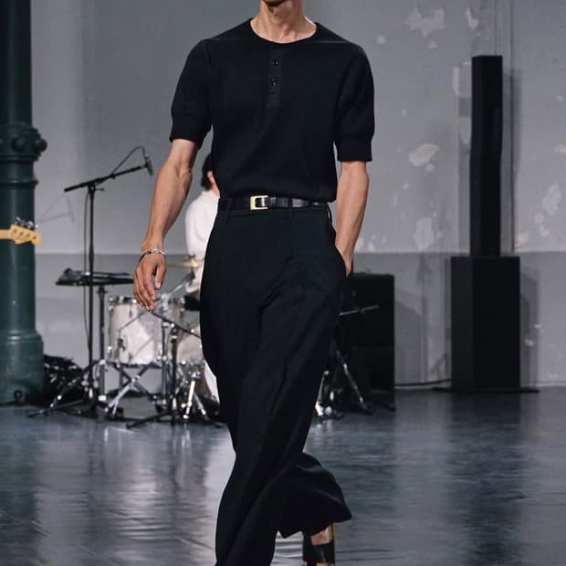 르메르 26SS 립 헨리넥 블랙 XL