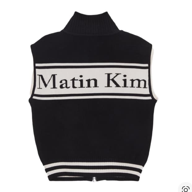 마뗑킴 니트조끼