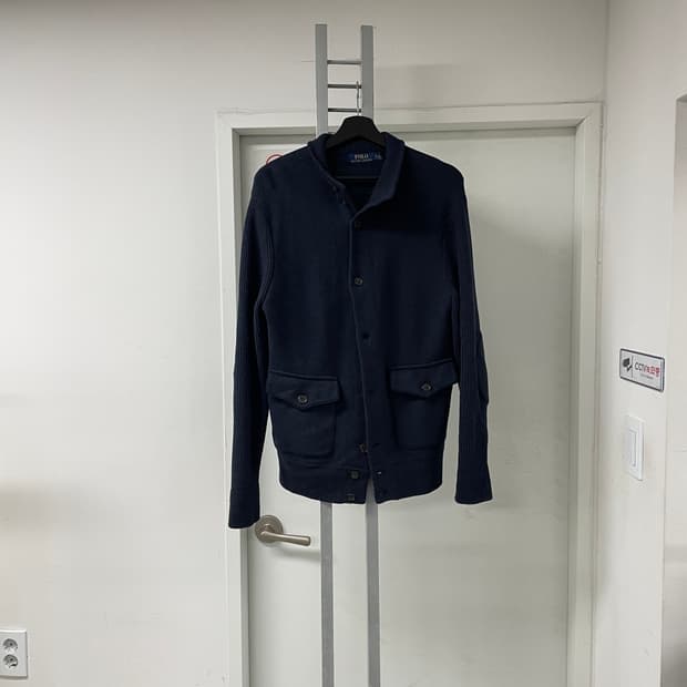 폴로 랄프로렌 울/캐시미어 니트 자켓 M