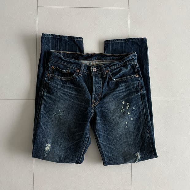 levi’s) paint wash jeans