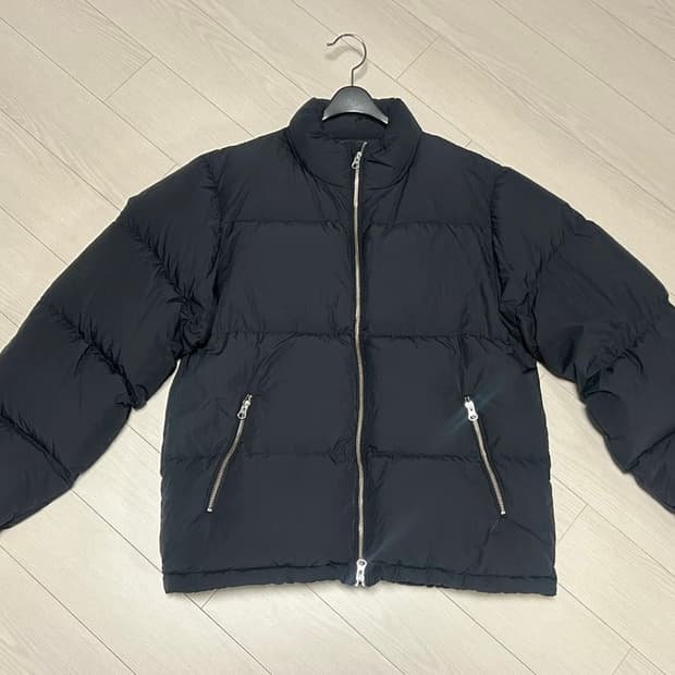 스투시다운 퍼퍼 나일론 블랙 S 