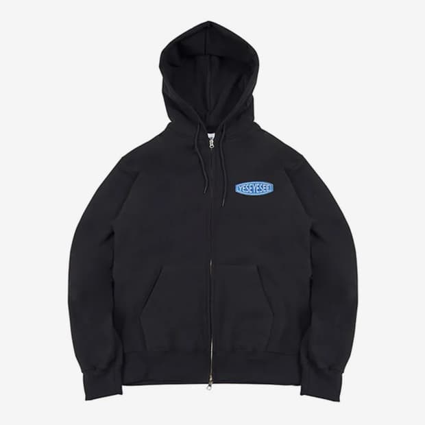s 예스아이씨 후드집업 블랙