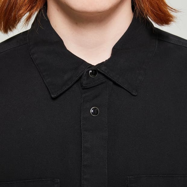 Carhartt 칼하트 WIP 남성 L/S 산타페 블랙 셔츠