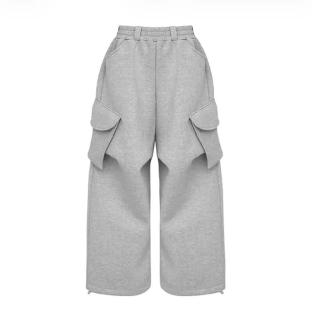 [OS] MJD 코인서울 와이드 카고 스웻 팬츠 그레이