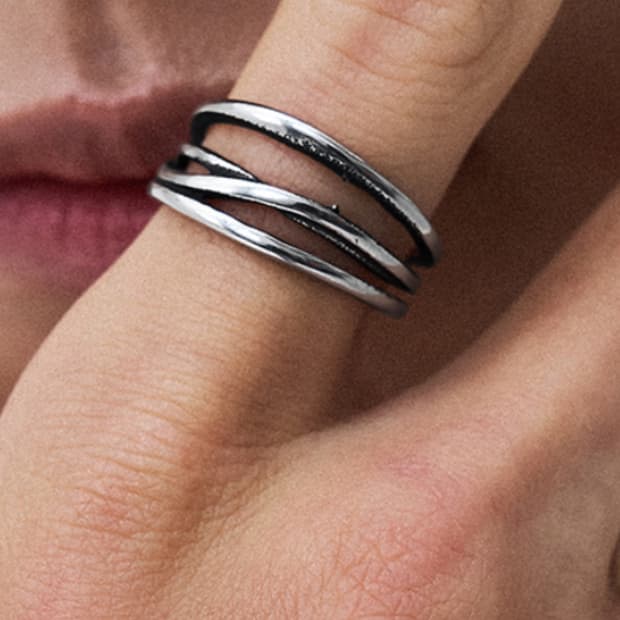 스칼렛또블랙 빈티지 반지 링 7사이즈 14~16호