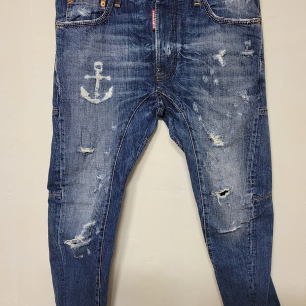 no.3  디스퀘어드2 앵커 데미지 청바지 48