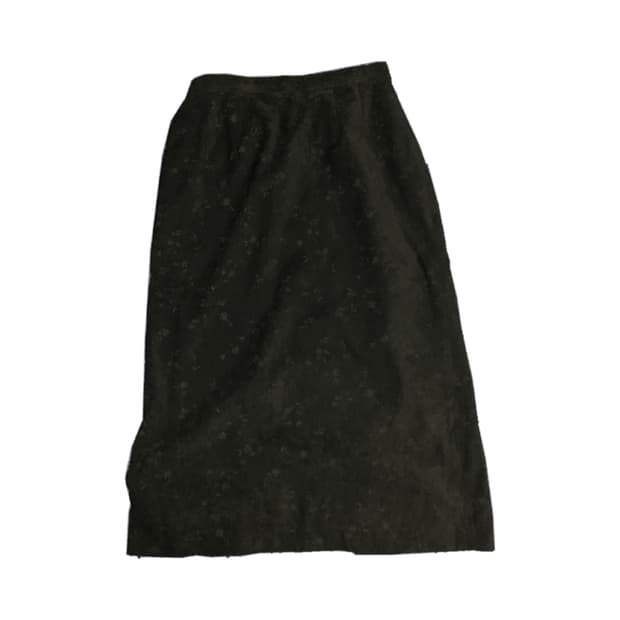 빈티지 벨벳 롱스커트