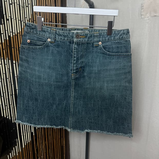 super hakka denim skirt