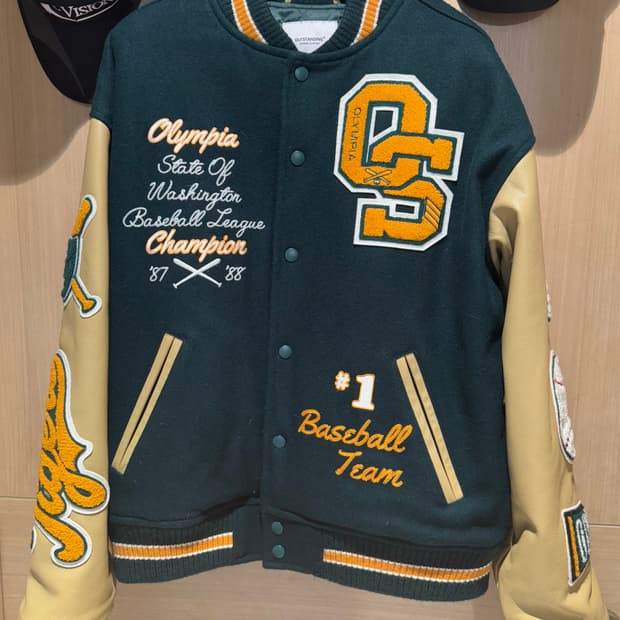 아웃스탠딩 바시티자켓 L