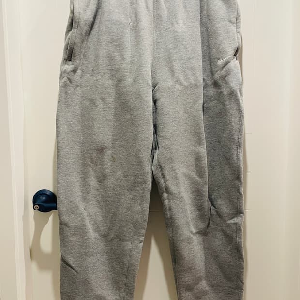 NIKE NRG HEATHER GREY FLEECE SWEAT PT