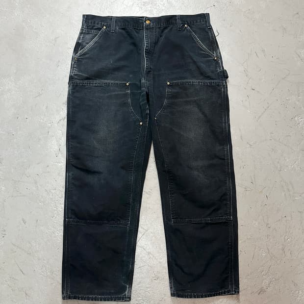 OG USA Made 칼하트 B01 더블니 팬츠 칼하트 썩블니