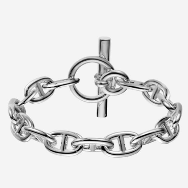 에르메스 hermes 샹달 팔찌 미디움 mm 15링크