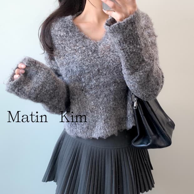 마뗑킴 니트 