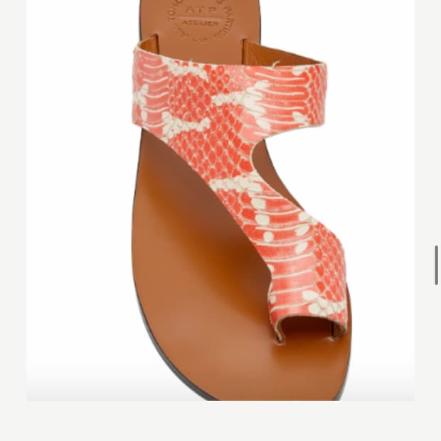 ATP Atelier 뱀피 샌들 39사이즈