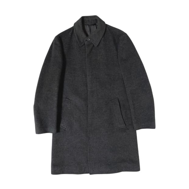 요지야마모토 울 앙고라 싱글코트 (M)