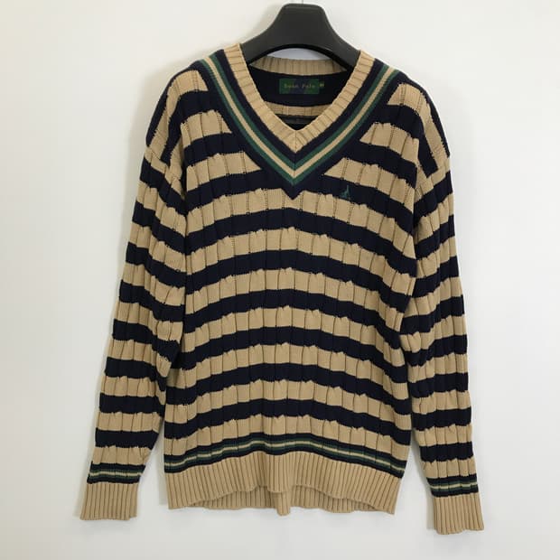 빈폴 크리켓 니트 스트라이프 [100]