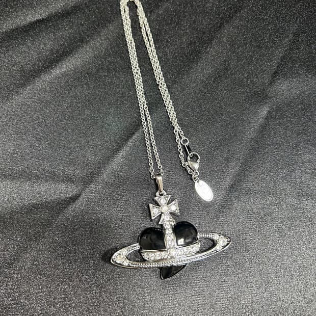 비비안웨스트우드 아카이브 아카이브 빅 리얼 디아망떼 팬던트 목걸이