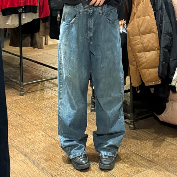 [HI] 타미힐피거 와이드 데님 팬츠