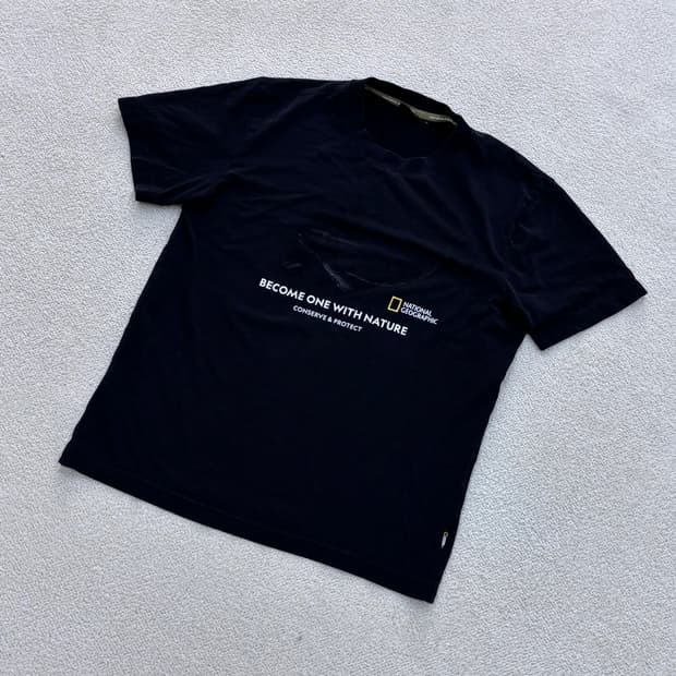 M 내셔널지오그래픽 마드리드 반팔 티셔츠 0413E