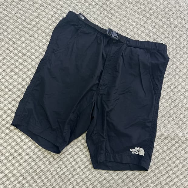 실측확인 노스페이스 밸트 5부 반바지 0416D