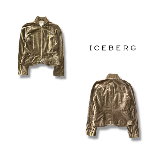  아이스버그 벨벳 자켓 y14331