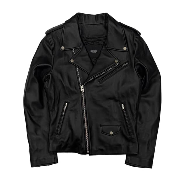 206homme 206옴므 라이더 가죽 자켓 