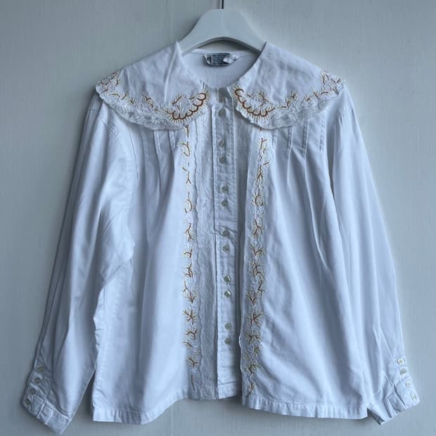 SALE) TOGETHER! 레이스 카라 셔츠 블라우스 