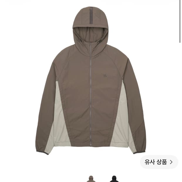 산산기어 알파 재킷 브라운