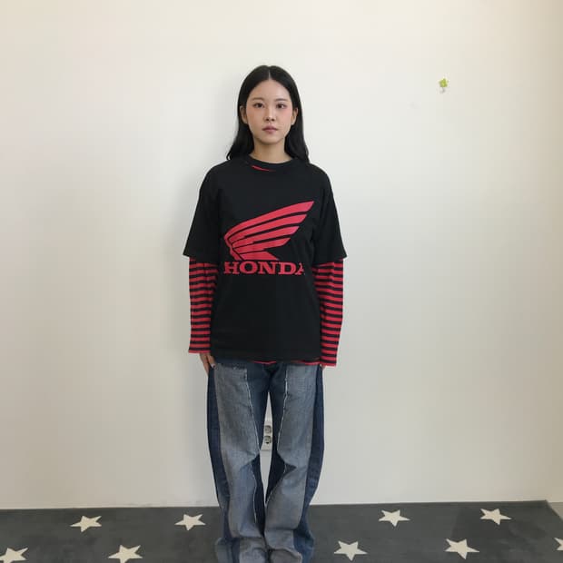 Honda Wing Logo Graphic T-shirt
