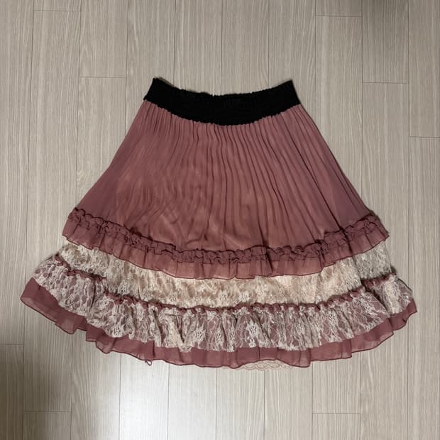 대장 프릴 레이스 페어리 캉캉스커트