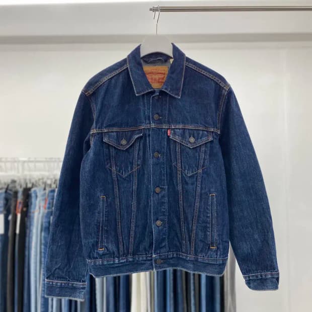 리바이스 데님자켓 M사이즈 a3824
