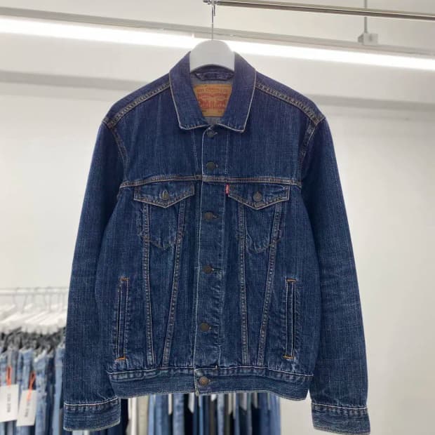 리바이스 데님자켓 S사이즈 a3872