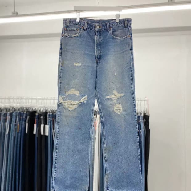리바이스517 부츠컷 90s 34사이즈 a4097