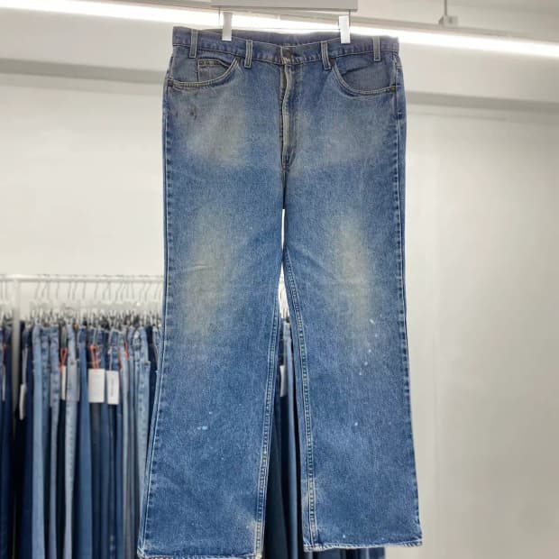 리바이스517 부츠컷 80s USA 오렌지탭 37사이즈 a4141