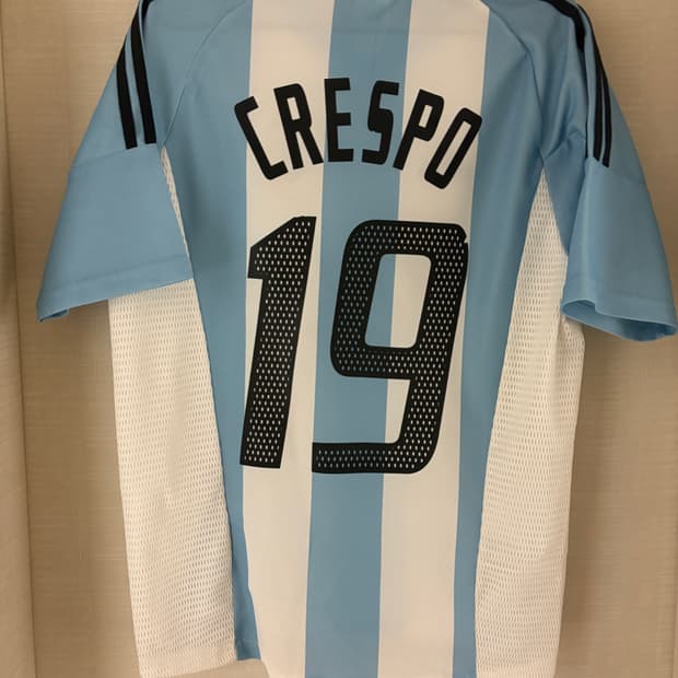 02 아르헨티나 국대 홈 크레스포 유니폼 정품